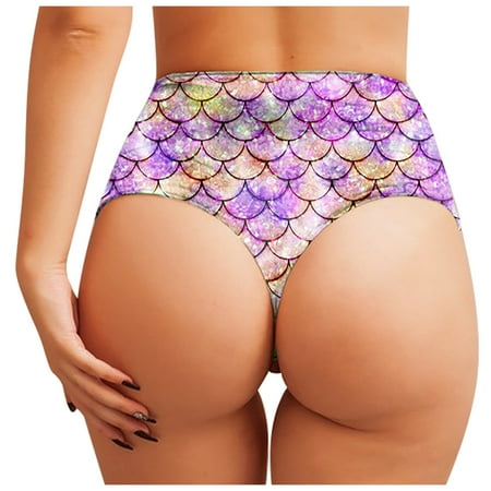 

KDDYLITQ Women Boyshort Yoga Fitness Sexy Panty Sporty Seamless Purple XXL