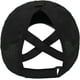 thumbnail image 4 of Gorra de béisbol para mujer con cola de caballo cruzada, ajustable, de secado rápido, 4 of 7