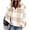 Apricot, variant on BTFBM Womens Sweatshirt Sherpa Quarter Zip Pullover Fall Winter Long Sleeve Fleece Sweaters Hoodies Sweatshirts Clothes
