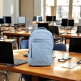 thumbnail image 3 of Mochila Escolar Porta Laptop American Bags Unisex color Gris, 3 of 9