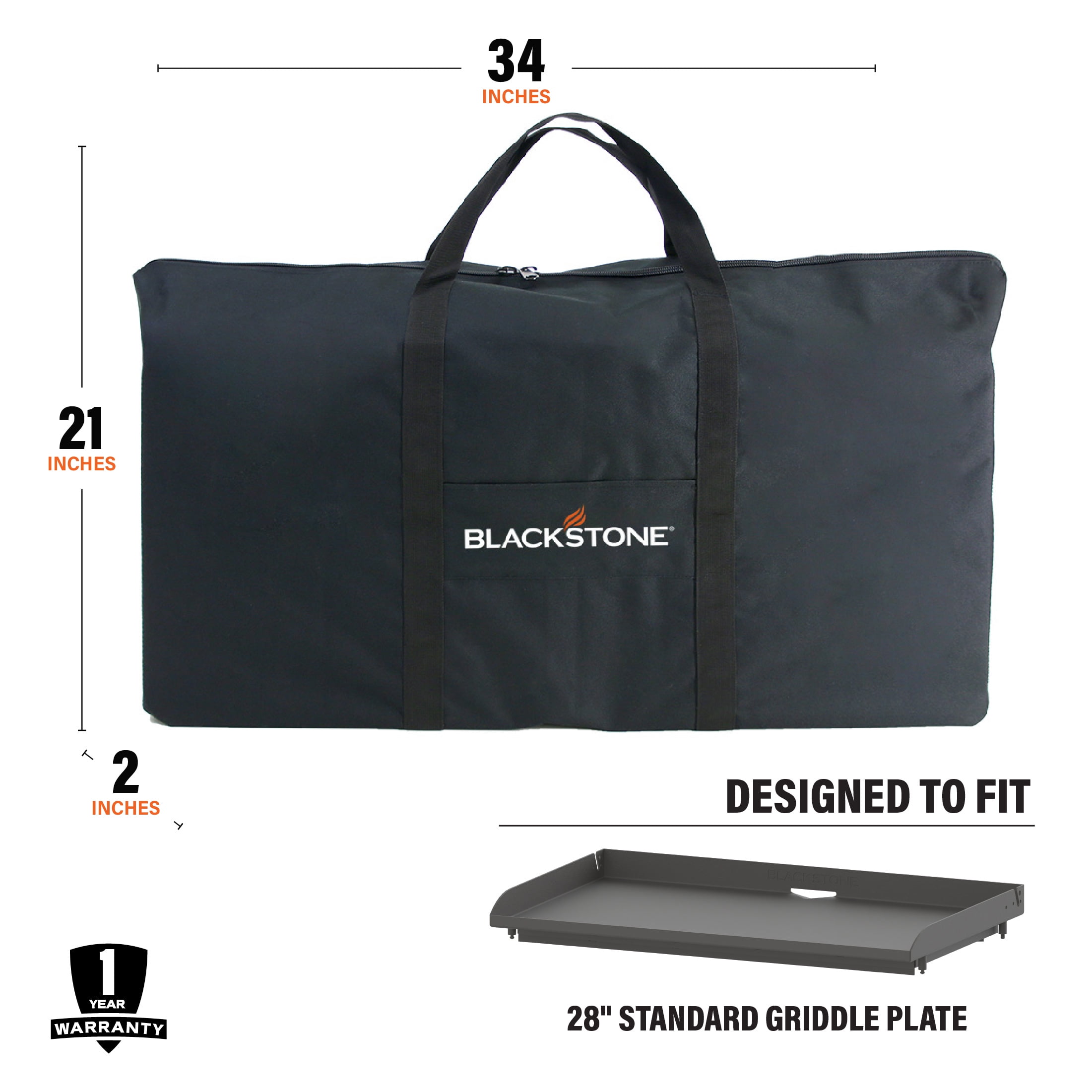 Blackstone Griddle Protective Carry Bag - Fits up to 28'' griddle
