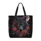 thumbnail image 1 of Easygdp Rose Full Moon Black Wolf Bolsa Tote para Mujer, Bolso de Hombro para Trabajo, Playa, Viajes, Compras y Supermercado, 1 of 7