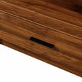 thumbnail image 3 of Demi Bonn Wood 70.87" Kitchen Pantry - Pull-Out Shelf, 1 Drawer, Aluminum Frame Glass Door, Microwave Stand, 3 of 7