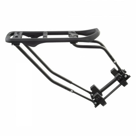 Sunlite Gold Tec Adjustable Rack w/MIK Rear Eyelets Black