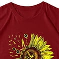 thumbnail image 6 of Sevevn Great Gifts for Less Women's Tops Casual Loose Fit Plus Size Exquisite Patterns Tee Shirts Tops on Clearance, 6 of 6