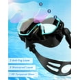 thumbnail image 5 of Greatever Anti-Fog Snorkel Mask, 180° Panoramic View, Tempered Glass, Dry-Top Snorkel Set for Adults, 5 of 6