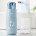 thumbnail image 1 of WREESH Travel Toiletries Storage Cup Toothbrush Toothpaste Bathroom Accessories, 1 of 2