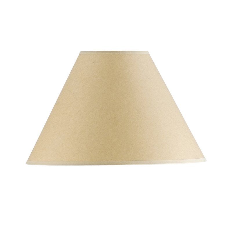 Cal Lighting Kraft Paper Lamp Shade 16 diam. in.