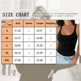 thumbnail image 3 of TEMOFON Womens Tank Tops Summer Sleeveless Shirts Knit Ribbed Womens Tops Basic Undershirts Going out Solid Color Black Size L, 3 of 3
