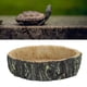 thumbnail image 5 of Goick Alimentador de Reptiles, Tortugas, Tortuga, Reptil, Agua, Cuenco de Comida Vegetal, Olla Redonda de Resina sintética para Comida para Mascotas, 5 of 5