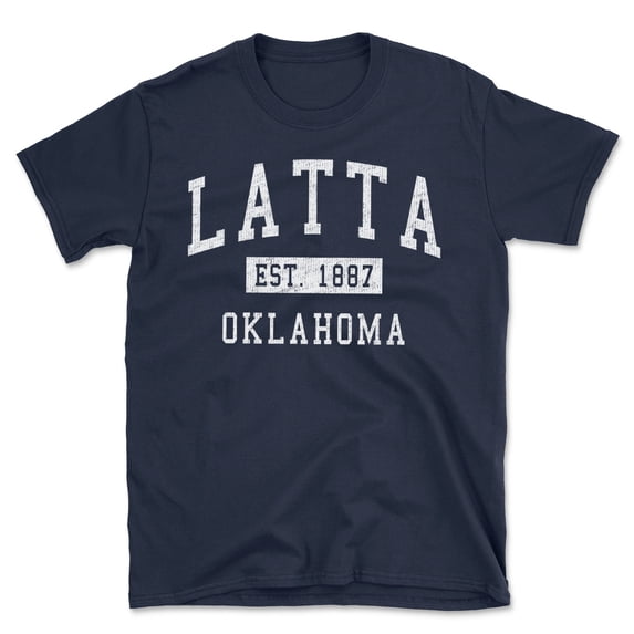 Latta Oklahoma Classic Established Men's Cotton T-Shirt