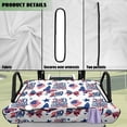 thumbnail image 6 of Yuyamidu Butterfly Golf Cart Seat Covers with Pockets 250 Years USA Flag Golf Cart Seat Towel Blanket foior Club Car Seats Covers Golf Cart Accessories Decor, 6 of 7