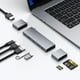 thumbnail image 1 of Hub USB C 8 en 2 para MacBook Pro MacBook Air iPad Dell Lenovo HP con 2 HDMI 4K 60Hz Lector de Tarje, 1 of 13