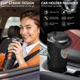 thumbnail image 6 of 1pc Mushroom Cup 30oz Tumbler with Straw & Handle - Insulated Stainless Steel Cup | Holiday Gift for Man Women (Christmas, Valentine's, Birthday), 6 of 7