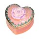 thumbnail image 2 of Joyero con forma de corazón, organizador de joyas, decoración del hogar, tocador de regalos, creativo, joyero, estuche para anillos Rosa, 2 of 8