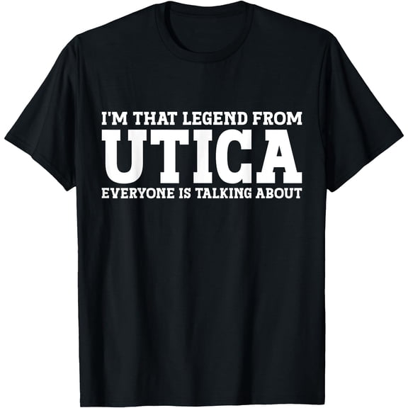 Utica Hometown City Design Home Roots Funny Utica T-Shirt, Unisex T-Shirt