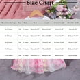 thumbnail image 3 of ATOGUTA Girl's Tulle Dress Tutu Party Birthday Poster Formal Fancy Flower Princess Dresses Size 3T-10, Pink, 3 of 6