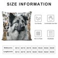 thumbnail image 5 of PHYHOO Dog Themed It's Not Dog Hair It's Anatolian Shepherd Glitter Funny Anatolian Shepherd Silhouette Decorative Throw Pillow Case for Home Living Room Room Decor, White, 5 of 5