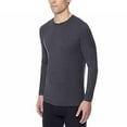 thumbnail image 2 of 32 Degrees Weatherproof Men's Thermal Base Layer Long Sleeve HT Charcoal , S, 2 of 3