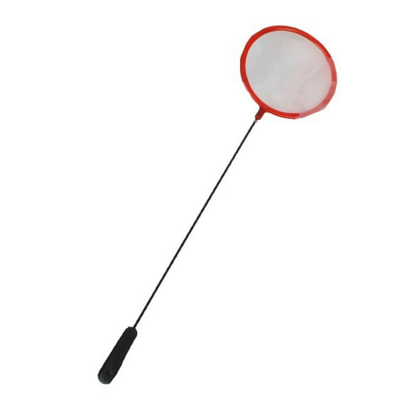 Acahhotxx Fishing Net, Aquarium Fish Net 3in Fine Skimmer Strong and Safe for Fishing Small Fish and Shrimps - Red