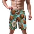 thumbnail image 2 of NICKSUN Men's Swim Trunks, Cute Print Quick Dry Summer Board Beach Shorts with Mesh Lining and Pockets, 2 of 6