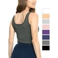 thumbnail image 3 of Stretch Is Comfort Women's and Plus Size Oh so Soft Long Length Base Layer Tank Top | Adult Small- 5x, 3 of 5