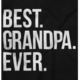 thumbnail image 2 of Best Grandpa Ever Grandfather Poppop Men's Graphic T Shirt Tees Brisco Brands S, 2 of 5