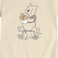 thumbnail image 2 of Winnie the Pooh - Honey Pot Gift - Toddler Girls Fitted Short Sleeve T-Shirt, 2 of 4