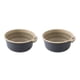 thumbnail image 3 of Colador Yuarrent Plástico Taomi Basket Utensilios de cocina multifuncionales Gris azulado pequeño 2Conjunto, 3 of 6