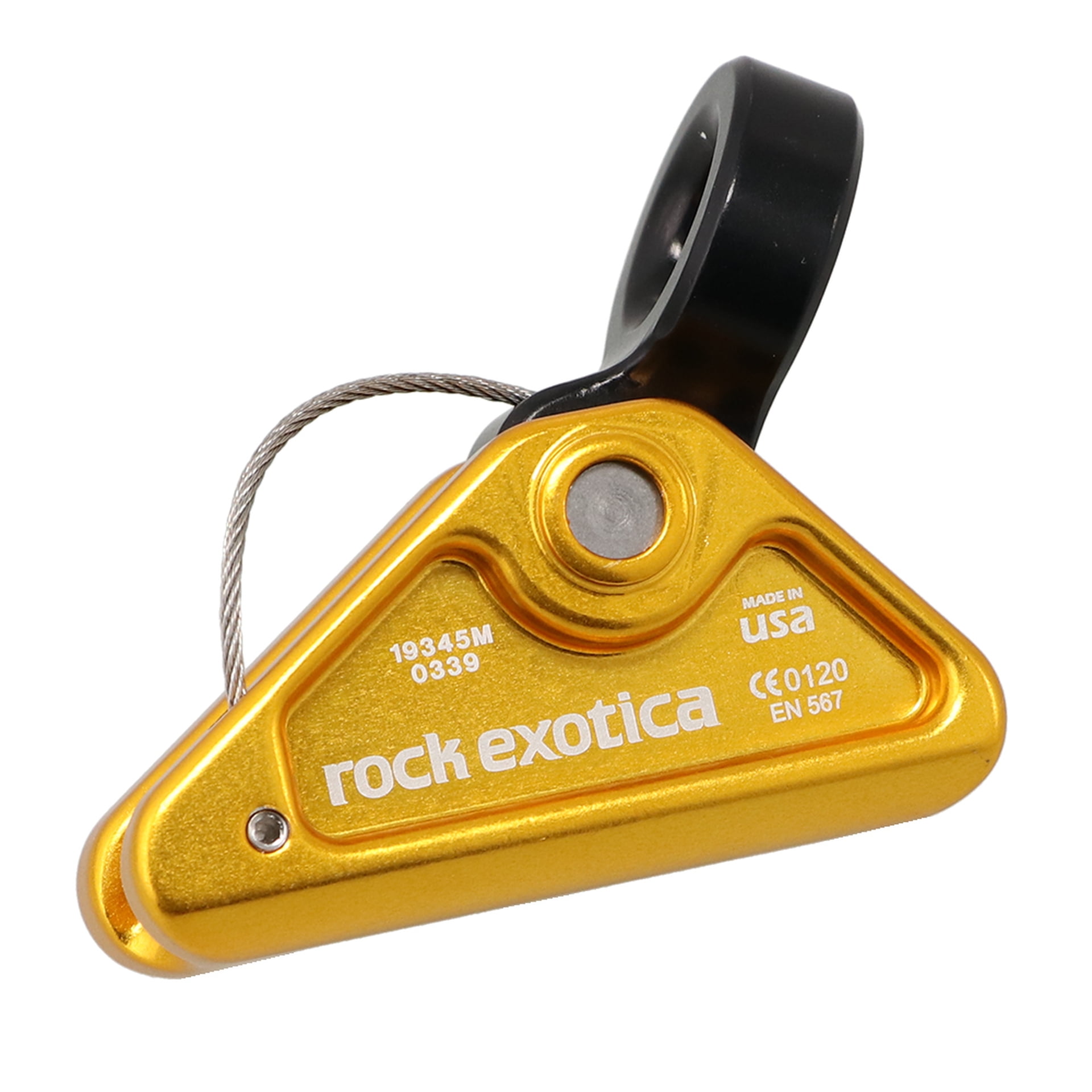 Rope Logic Stileo 1/2" x 8 ft. Wirecore Lanyard Flipline with Rockgrab & Notch Triple Action Snap (101172)