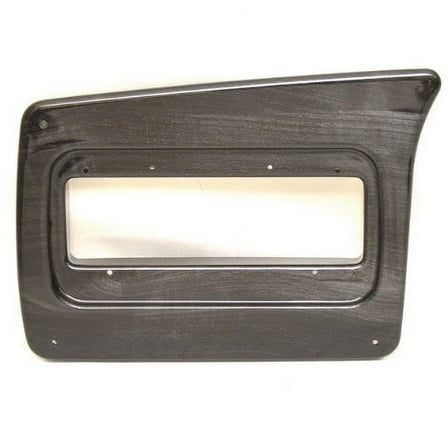 Premier Boat Radio Panel Blank 70002684 | 10 3/8 x 7 1/2 Inch Greywood