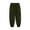 Green, variant on Joernso Women Cargo Pants Multi Pockets Loose Elastic Waist Casual Lady Trousers for Daily Wear