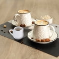 thumbnail image 3 of unbranded 4 Pcs Mini Ceramic Creamer with Handle White Food Storage Cooking Families, 3 of 7