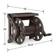 thumbnail image 2 of Liberty Basics Wall Mounted Hose Reel with Shelf, 2 of 7
