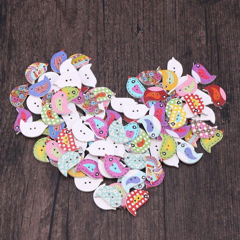 Small Single Color Creative Foam Cut-Outs - Heart