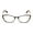 Black, variant on Premium Women Cateye Optical Frame Reading Glasses - Fashion Metal Readers- Eyeglasses