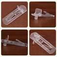 thumbnail image 3 of Masteelf  30 Pcs Shelf Clips for Cabinets Locking Support Peg Transparent, 3 of 8