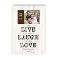 thumbnail image 2 of Prinz Live & Love 'Live Laugh Love' Wood Plaque, 4" x 6", 2 of 2