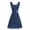 Dark Blue, variant on Women's Elegant Camisole Chiffon Wedding Dress, High Waist Formal Evening Gown, Bridesmaid Prom Dress for Wedding Ceremony and Special Occasions Dark Blue XL