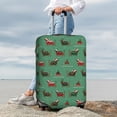 thumbnail image 7 of Disketp Christmas Dachshund Elastic Travel Luggage Cover Travel Suitcase Protective Cover For Trunk Case Apply To 18''-32'' Suitcase Cover-Medium, 7 of 7