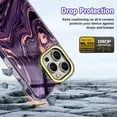thumbnail image 6 of Casetego Shockproof Fashion Cell Phone Case for Apple iPhone 15 Pro Max, Deep Purple, 6 of 6