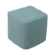 thumbnail image 3 of Funda de poliéster para taburete otomano de 25 a 33 cm, protector suave para muebles de sala de estar verde matcha, 3 of 9