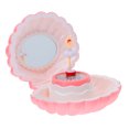 thumbnail image 3 of Weiweiguan 1pc Shell Modeling Musical Box Lovely Rotating Musical Box Girls Birthday Gift, 3 of 7