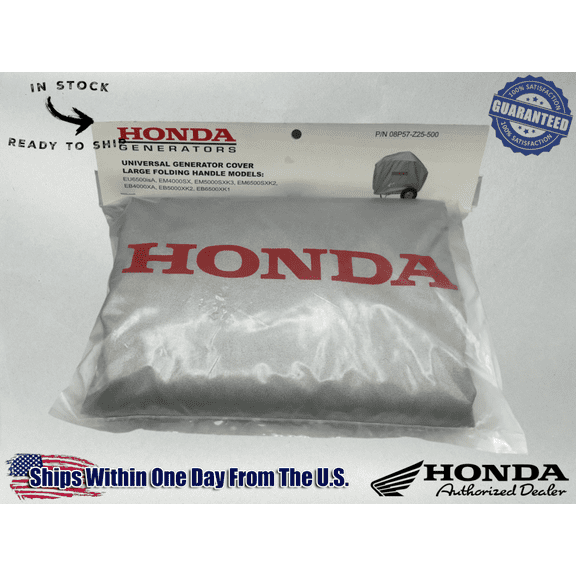 Honda Genuine OEM EU6500is, EU7000is Generator Cover 08P57-Z25-500