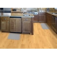 thumbnail image 2 of Garland Rug Town Square Silver Kitchen Rug Set, 2 Piece Sliced Set (18"x28" Sliced, and 18"x28"), 2 of 5