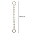 thumbnail image 2 of Unique Bargains 1 Pc Reusable Pearl Handbag Strap for Dating Gold Tone Metal Plastic, 2 of 5