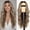 Ash Blonde Balayage, variant on Wig for Women, Long Wavy Lace Hairline Synthetic Wig 26Inch | Middle Part,Heat Resistant Wig,Daily Party,Natural-Looking,Adjustable Cap,Beginner Friendly,Soft Silky Texture,White
