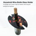 thumbnail image 4 of Toystoory Estante para botellas de vino, organizador de exhibición de bebidas de mesa, soporte de vidrio Barra de herramientas Toystoory HA061632-00B, 4 of 6