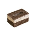 thumbnail image 2 of Straw Woven Tissue Box Cover, Hand-Woven Rattan Paper Towel Holder for Bathroom, Living Room, Bedroom, Kids Room, Eco-Friendly Home Decor, 2 of 5