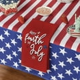 thumbnail image 6 of Sm:)e Faith Family Freedom American Flag 4th of July Kitchen Dish Towels Set of 4 18x26 Inch, Red, Soft & Absorbent Patriotic Independence Day Washcloth, 6 of 7
